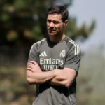 Xabi Alonse à l'entraînement